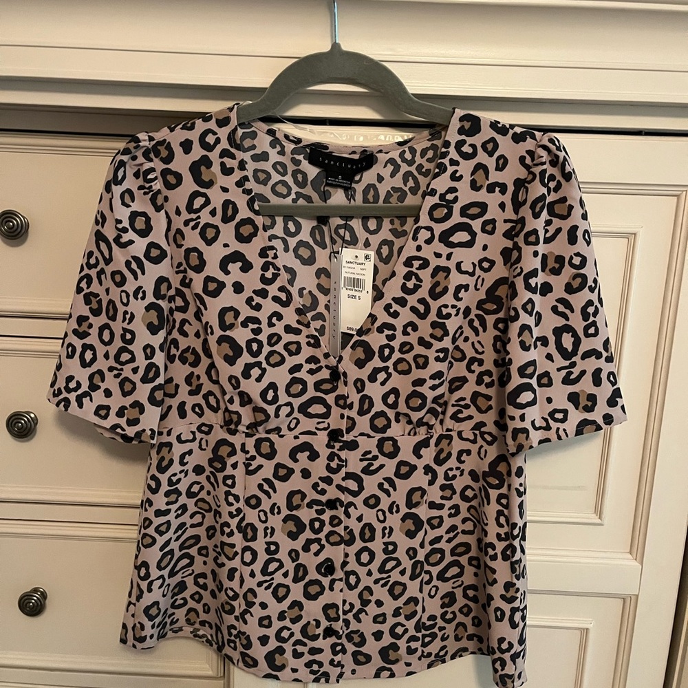 Cheetah Blouse